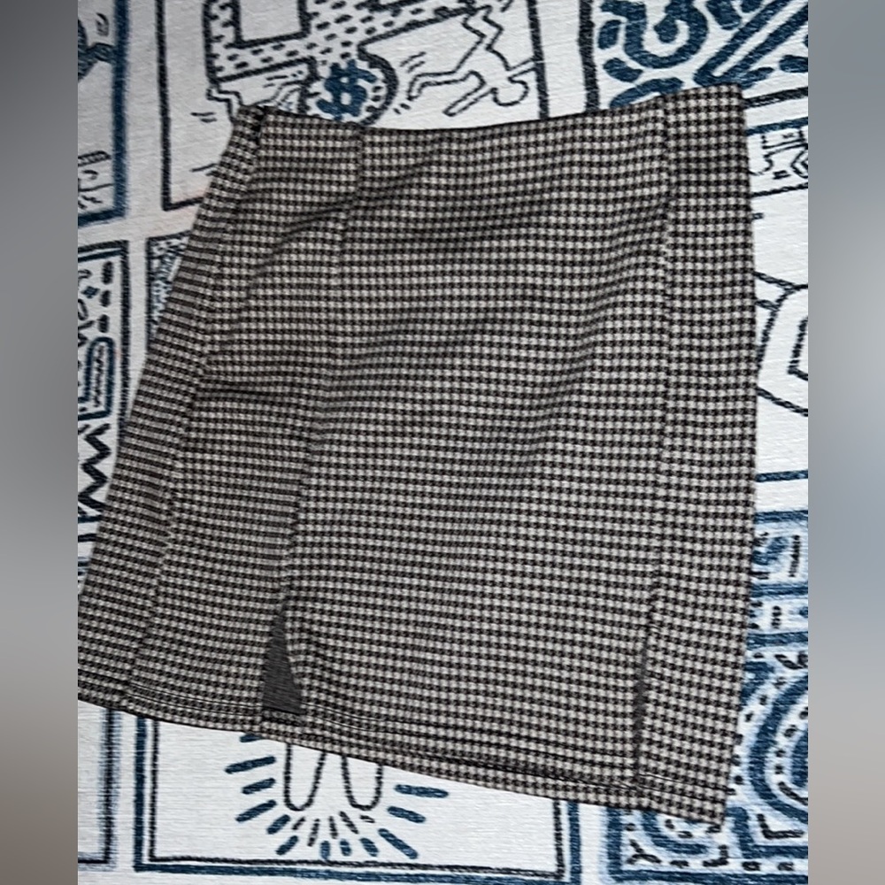 WolfTooth Dark and Light brown Mini Skirt